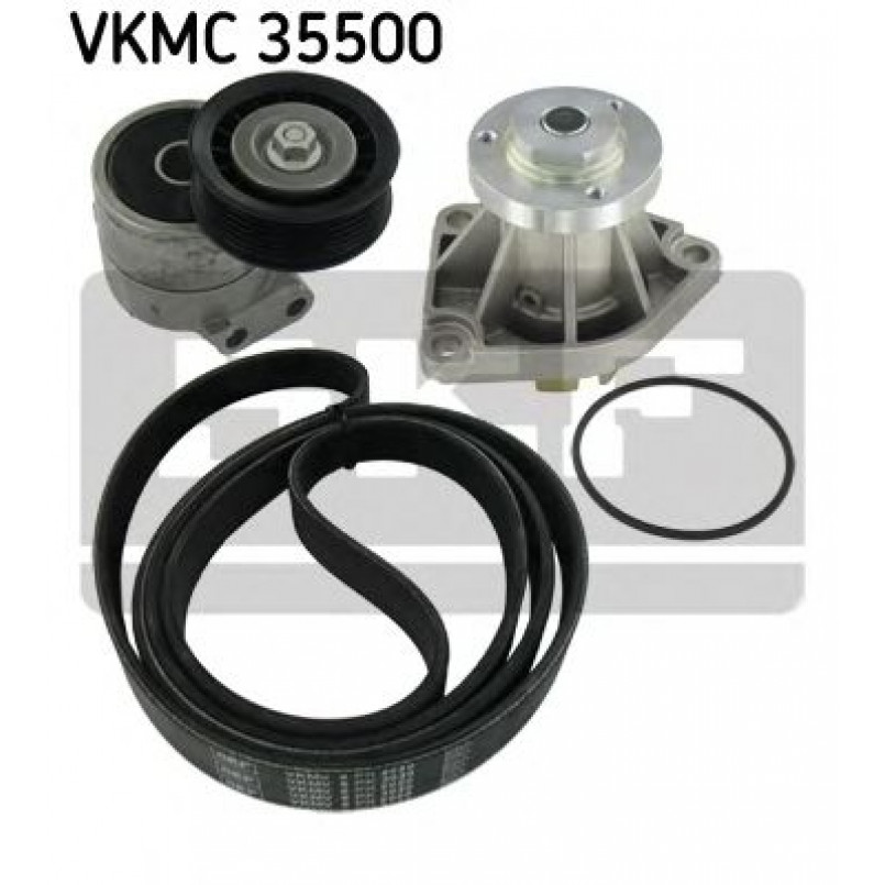 VKMC 35500 SKF - Насос охолоджуючої рідини + комплект зубчатого ремня